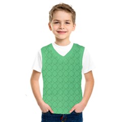 Clover Quatrefoil Pattern Kids  Sportswear by emilyzragz
