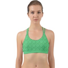 Clover Quatrefoil Pattern Back Web Sports Bra by emilyzragz