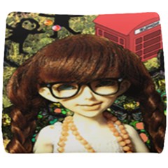 Olivia In The Fields Seat Cushion by snowwhitegirl