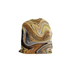 Abstract Acrylic Art Artwork Drawstring Pouch (small) by Pakrebo