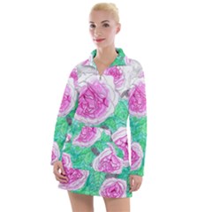 Roses With Gray Skies Women s Hoodie Dress by okhismakingart