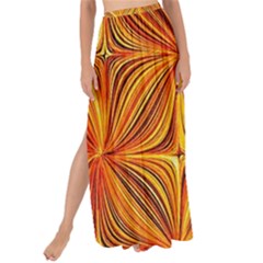 Electric Field Art Xlv Maxi Chiffon Tie-up Sarong by okhismakingart