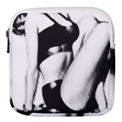 Pinup Girl Mini Square Pouch by StarvingArtisan
