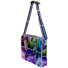 Closing Queen Annes Lace Collage (horizontal) Cross Body Office Bag by okhismakingart
