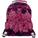 Queen Annes Lace in Red Part II Rounded Multi Pocket Backpack View3