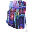 Moon and Locust Tree Collage Full Print Backpack View3