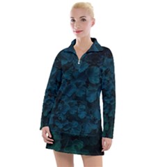 Columbine Leaves Women s Hoodie Dress by okhismakingart