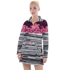 Static Wall Queen Anne s Lace Women s Hoodie Dress by okhismakingart