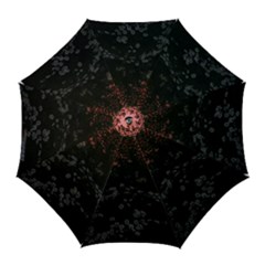 Daisies And Pink Golf Umbrellas by okhismakingart