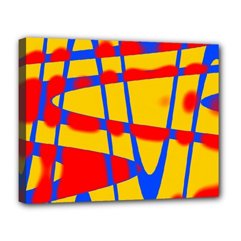 Graphic Design Graphic Design Canvas 14  X 11  (stretched) by Pakrebo