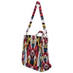 Graffiti 2 Crossbody Backpack by ArtworkByPatrick