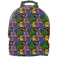 Graffiti 3 1 Mini Full Print Backpack by ArtworkByPatrick