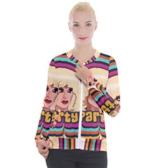 Katya Zamolodchikova Logo Casual Zip Up Jacket by milliahood