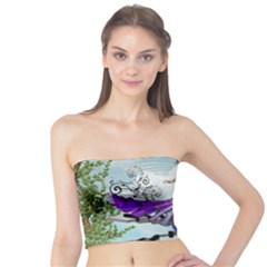 Cute Fairy Dancing On A Piano Tube Top by FantasyWorld7