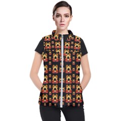 Sweets And  Candy As Decorative Women s Puffer Vest by pepitasart