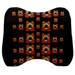 Sweets And  Candy As Decorative Velour Head Support Cushion by pepitasart