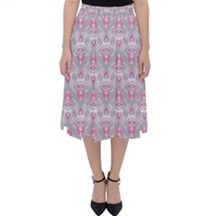 Seamless Pattern Background Classic Midi Skirt by HermanTelo