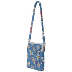Koi Pattern Japanese Background Multi Function Travel Bag by Pakrebo