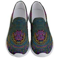 The  Only Way To Freedom And Dignity Ornate Men s Lightweight Slip Ons by pepitasart