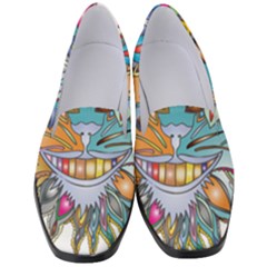 Anthropomorphic Flower Floral Plant Women s Classic Loafer Heels by HermanTelo