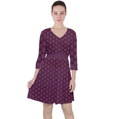 Guidelines Ruffle Dress by WensdaiAmbrose
