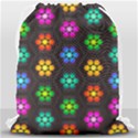 Pattern Background Colorful Design Drawstring Bag (Large) View2