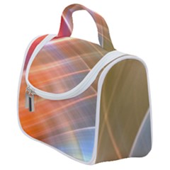 Wave Background Pattern Abstract Satchel Handbag by HermanTelo