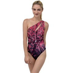 Abstract Background Wallpaper Space To One Side Swimsuit by HermanTelo