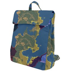 Map Geography World Flap Top Backpack by HermanTelo