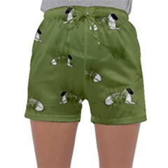 Sheep Lambs Sleepwear Shorts by HermanTelo