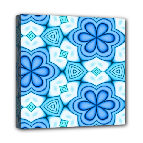 Pattern Abstract Wallpaper Mini Canvas 8  X 8  (stretched) by HermanTelo