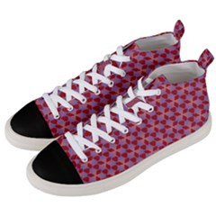 Pattern New Seamless Men s Mid-top Canvas Sneakers by HermanTelo