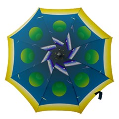 Rocket Spaceship Space Hook Handle Umbrellas (large) by HermanTelo