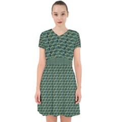 Most Overwhelming Key - Green - Adorable In Chiffon Dress by WensdaiAmbrose