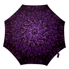 Sequins  White Purple Hook Handle Umbrellas (small) by Pakrebo
