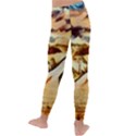 Painting Expressive Colors Texture Kids  Lightweight Velour Leggings View4