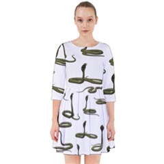 Snake Cobra Reptile Poisonous Smock Dress by HermanTelo