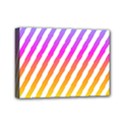 Abstract Lines Mockup Oblique Mini Canvas 7  x 5  (Stretched) View1