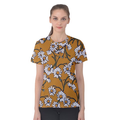Daisy Women s Cotton Tee by BubbSnugg