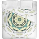 Circle Vector Background Abstract Duvet Cover Double Side (King Size) View1