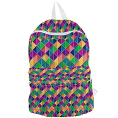 Geometric Triangle Foldable Lightweight Backpack by HermanTelo