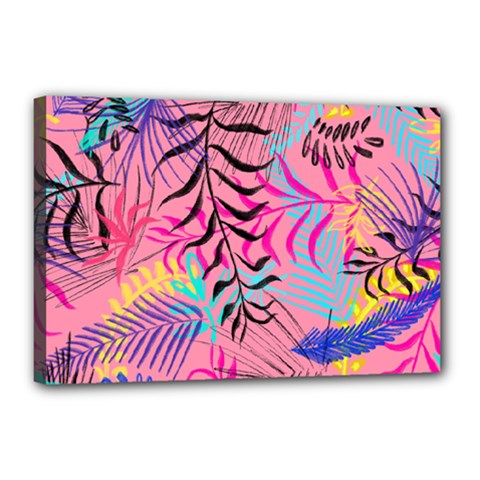 Illustration Reason Leaves Canvas 18  X 12  (stretched) by HermanTelo
