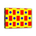 Pattern Circle Plaid Mini Canvas 7  x 5  (Stretched) View1