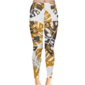 Pattern Leaves Leggings  View1