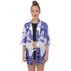 Sea Ocean Underwater Open Front Chiffon Kimono by HermanTelo