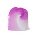 Abstract Spiral Pattern Background Drawstring Pouch (Large) View2