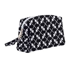 Abstract Background Arrow Wristlet Pouch Bag (medium) by Sapixe