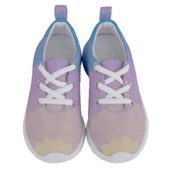 Sunrise Sunset Colours Background Running Shoes by HermanTelo