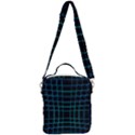 Texture Lines Background Crossbody Day Bag View3
