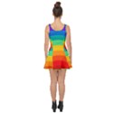 Rainbow Background Colorful Inside Out Casual Dress View2